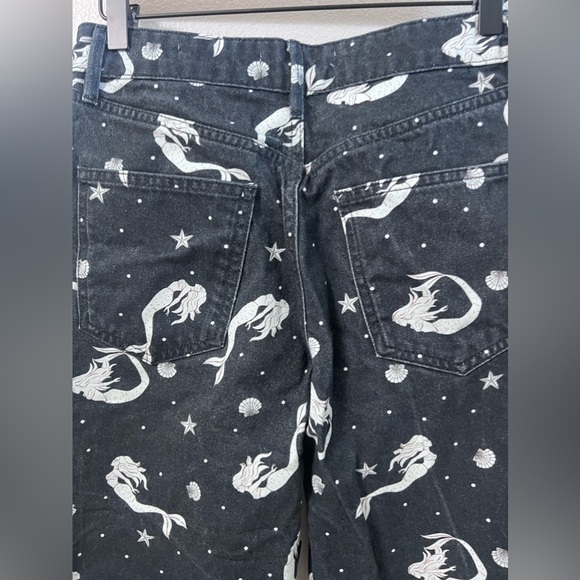 ZARA The Trevor Full Length In Off The Seas Jean Size 4 - Picture 7 of 9